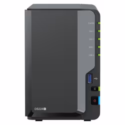 Serveur NAS - SYNOLOGY - DS224+ - 2 Go RAM DDR4 - Intel Celeron J4125 - RAID 0