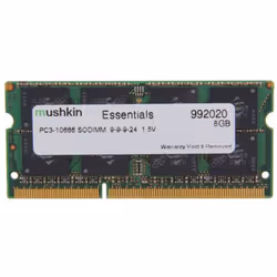 Mushkin SO-DIMM 8GB DDR3 Essentials, 8 Go, 1 x 8 Go, DDR3, 1333 MHz, 204-pin SO-DIMM