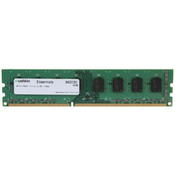 Mushkin DIMM 4GB DDR3 Essentials module de mémoire 4 Go 1 x 4 Go 1600 MHz