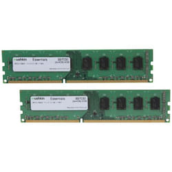Mushkin DIMM 8GB DDR3 Essentials module de mémoire 8 Go 2 x 4 Go 1600 MHz