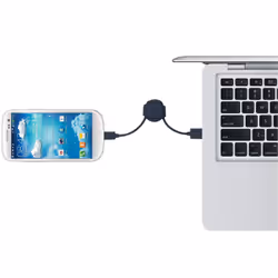 Native Union KEY-MUSB-MAR câble USB USB 2.0 USB A Micro-USB A Bleu