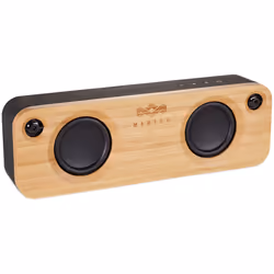 The House Of Marley GET TOGETHER, 2.0 canaux, 2-voies, Avec fil &amp;sans fil, Enceinte portable stéréo, Noir, Bois, Autres