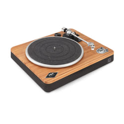 The House Of Marley Stir It Up Wireless Tourne-disque entraîné par courroie Noir, Bois Manuel