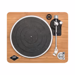 The House Of Marley Stir It Up Wireless Tourne-disque entraîné par courroie Noir, Bois Manuel - Vue supplémentaire 4