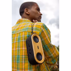The House Of Marley EM-JA021-SB enceinte portable Enceinte portable stéréo Noir, Jaune 20 W - Vue supplémentaire 4
