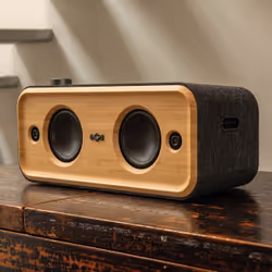 The House Of Marley EM-JA040-SB enceinte portable Enceinte portable stéréo Noir, Jaune 60 W - Vue supplémentaire 9