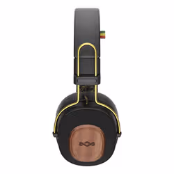 The House Of Marley EM-JH135-RA casque Sans fil Arceau Appels/Musique Bluetooth Noir, Bois - Vue supplémentaire 2