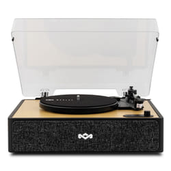 The House Of Marley Rise Up Tourne-disque entraîné par courroie Noir, Bois Manuel