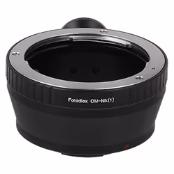 Fotodiox OM - NIK1, Noir, Métal, Nikon 1, S2, J4, V3, AW1, S1, J3, V2, J2, V1, J1