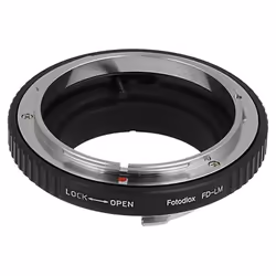 Fotodiox 11LA-FD-LEICA-M, Noir, Laiton, Acier inoxydable, Leica M, M8.2, M9, M9-P, M10 Ricoh GXR A12