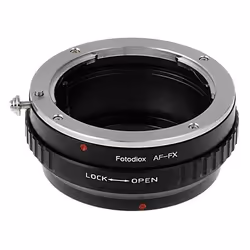 Fotodiox FX-SN-FX1, Noir, Laiton, Acier inoxydable, Fuji X-Pro1, X-E1, X-M1, X-A1, X-E2, X-T1