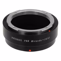 Fotodiox MIRANDA-FUJIX-PRO, Noir, Aluminium, Fuji X-Pro1, X-E1, X-M1, X-A1, X-E2, X-T1