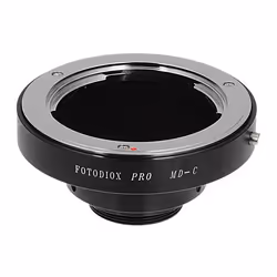 Fotodiox MD-C PRO, Noir, Aluminium, Minolta MD, MC, C-mount Movie / CCTV