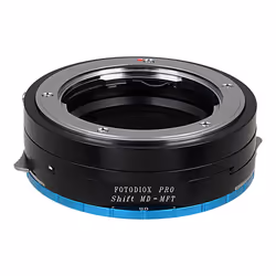 Fotodiox MD-MFT-PRO-SHIFT, Noir, Bleu, Laiton, Acier inoxydable, Olympus PEN E-P5, E-PL5, E-PM2, E-P3, E-PL3, E-PM1, E-PL2, E ...