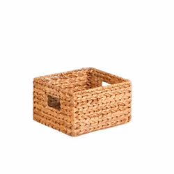 Honey-Can-Do STO-02882 Boîte de rangement Panier de rangement Carré Bois