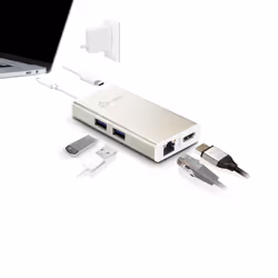 j5create JCA374-N Multi-Adaptateur USB-C® - Vue supplémentaire 4