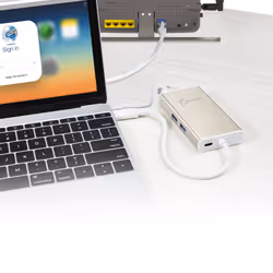 j5create JCA374-N Multi-Adaptateur USB-C® - Vue supplémentaire 9