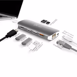 j5create JCD383-N Multi Adaptateur USB-C™ 9-en-1 - Vue supplémentaire 4