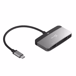 j5create JCA465-N Adaptateur d'écran 8K USB-C® vers double HDMI™
