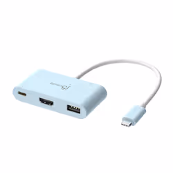 j5create JCA379EC-N USB-C® écologique vers HDMI™ et USB™ Type-A avec Power Delivery - Vue supplémentaire 2