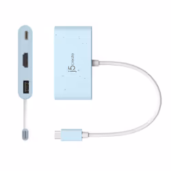 j5create JCA379EC-N USB-C® écologique vers HDMI™ et USB™ Type-A avec Power Delivery - Vue supplémentaire 3