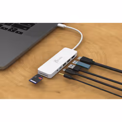 j5create JCD373EW-N Concentrateur multiport USB-C® écologique avec Power Delivery - Vue supplémentaire 4