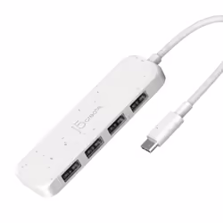 j5create USB-C respectueux de l’environnement vers Hub 4 ports Type-A Gén 2, USB 3.2 Gen 1 (3.1 Gen 1) Type-C, USB 3.2 Gen 2  ...