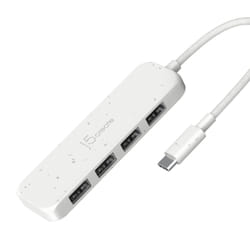 j5create USB-C respectueux de l’environnement vers Hub 4 ports Type-A Gén 2