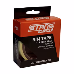 Stan's NoTubes Stan's Rim Tape, Jaune, Monochromatique, Gloss, Permanent, 9,14 m, 39 mm