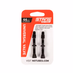 Stan's NoTubes Alloy Valves, Kit d’entretien, Freins à disque mécanique pour vélo, Roue, Noir, Aluminium, 44 mm