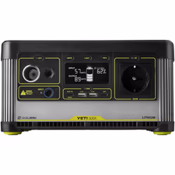 Goal Zero Yeti 500X, Lithium Nickel Manganese Cobalt Oxide (LiNMC), 600 W, Noir