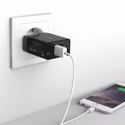 Anker A2021313 chargeur d'appareils mobiles Smartphone, Tablette Noir Secteur Intérieure, Extérieure
