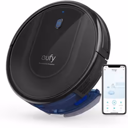 eufy Robot aspirateur avec fonction de nettoyageRoboVac G10 Hybridpuissance daspiration de 2000 Pa
