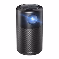 Anker Nebula Capsule vidéo-projecteur Projecteur à focale standard 100 ANSI lumens DLP WVGA (854x480) Noir, Rouge