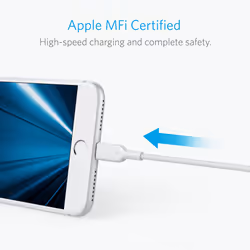 Anker PowerLine II 3ft Lightning 0,9 m Blanc