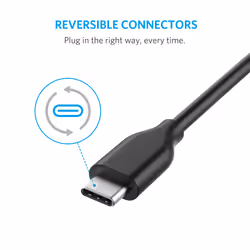 Anker USB-C to USB 3.0 câble USB 0,9 m USB 3.2 Gen 1 (3.1 Gen 1) USB C USB A Noir