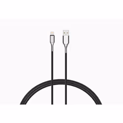 Cygnett Lightning - USB-A, 3 m, Lightning, USB A, Mâle, Mâle, Acier inoxydable, Blanc