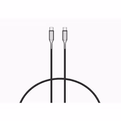 Cygnett USB-C - USB-C, 1 m, USB C, USB C, USB 2.0, 480 Mbit/s, Noir, Acier inoxydable