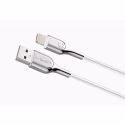 Cygnett CY2686PCCAL câble Lightning 2 m Acier inoxydable, Blanc