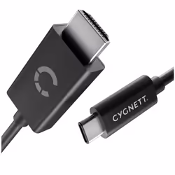 Cygnett CY3305HDMIC câble vidéo et adaptateur 1,8 m USB Type-C HDMI Noir