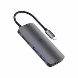 Cygnett CY3317HUBC2, USB 2.0, MicroSD (TransFlash), SD, HDMI, USB 3.2 Gen 1 (3.1 Gen 1) Type-A, USB, 100 W, 1 pièce(s)