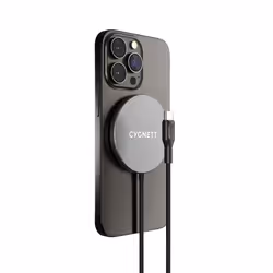 Cygnett CY3757CYMCC chargeur d'appareils mobiles Smartphone Noir USB Recharge sans fil Intérieure