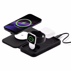 Cygnett Voyager, Intérieure, USB, Recharge sans fil, 1,2 m, Noir