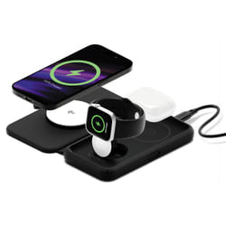 Cygnett Voyager Écouteurs, Smartphone, Smartwatch Noir USB Recharge sans fil Charge rapide Intérieure