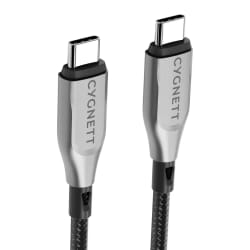 Cygnett CY4676PCTYC câble USB USB 2.0 2 m USB C Noir, Argent