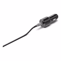 Cygnett CarPower Ordinateur portable, Smartphone, Tablette Noir Allume-cigare Charge rapide Intérieure