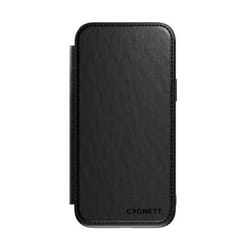 Étui pour iPhone 16 Pro Max MagWallet avec Porte-cartes et Fonction Support CYGNETT Noir