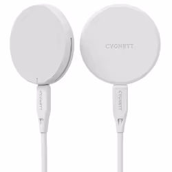 Cygnett ChargePuck Qi2.0, Intérieure, USB, Recharge sans fil, 1,2 m, Blanc