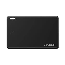 CYGNETT Traqueur d'Objet TravelTag Voyager Bluetooth Carte Slim Apple Find My Noir