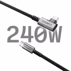 Cygnett Unite câble USB USB 3.2 Gen 1 (3.1 Gen 1) 1 m USB C Noir